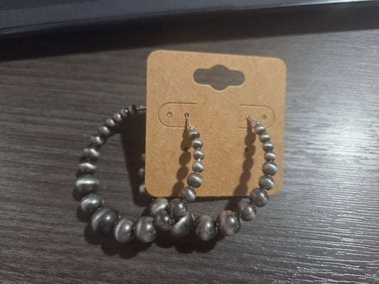 Faux Navajo Hoops