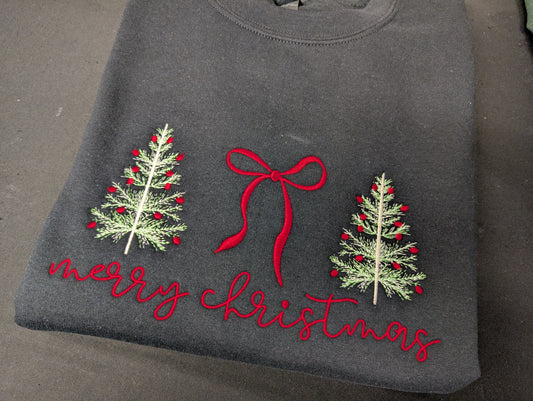 Merry Christmas Coquette Emb.