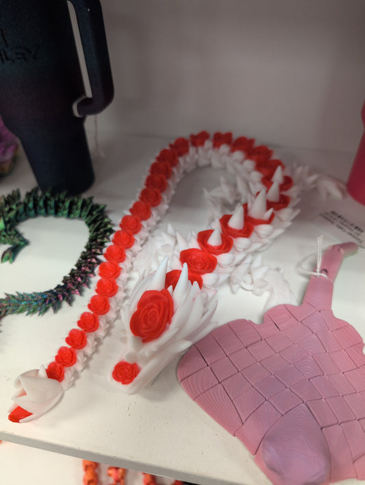 3D Rose Dragon