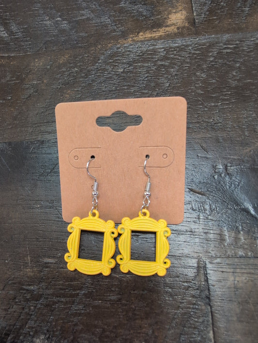 Friends Frame Earrings