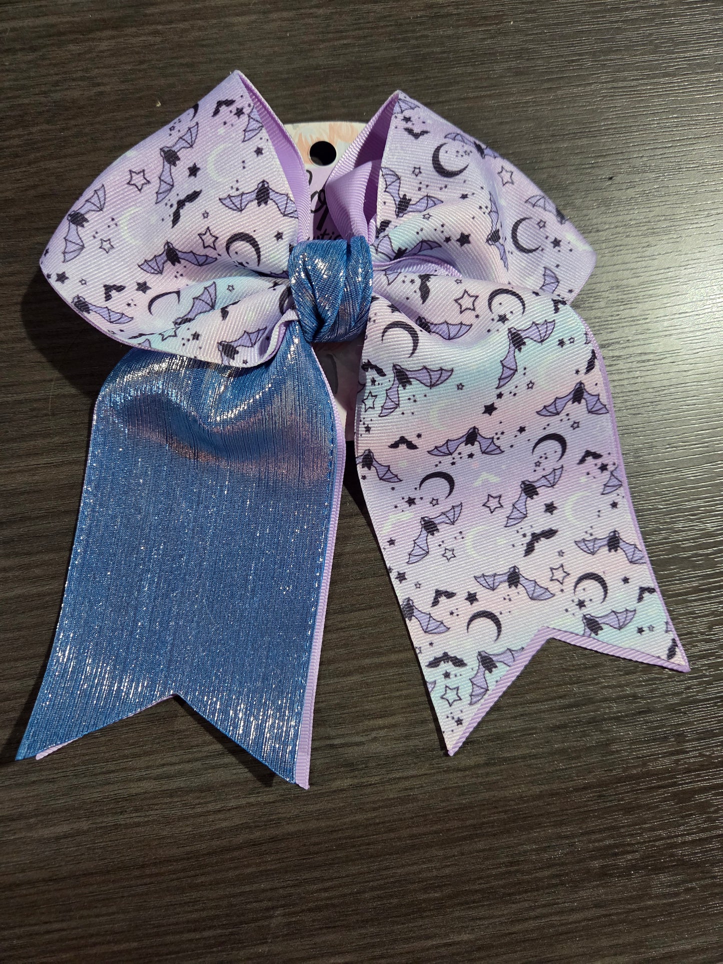 Bats/Moon Cheer Bow