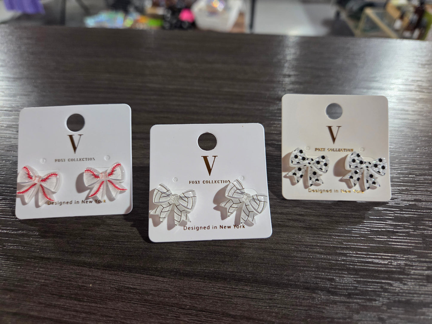 Sports Bow Studs