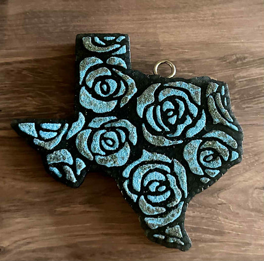 Turquoise Rose TX - Black Ice