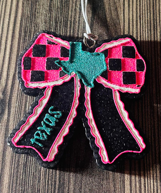 Checkered Bow Tx- Sol #40