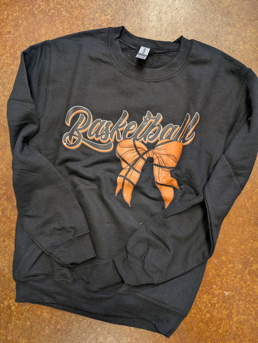 Basketball Bow Sweatshirt