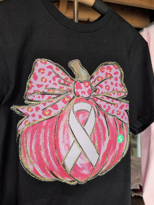 Rhinestone Pumpkin Ribbon