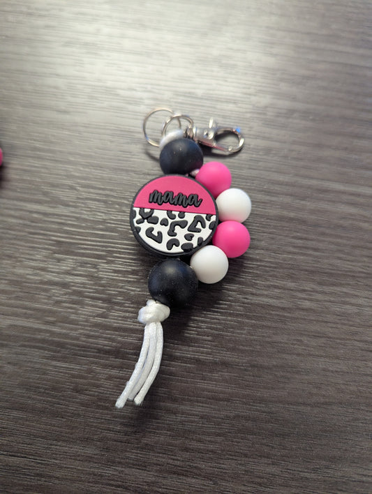 Mama Pink Keychain