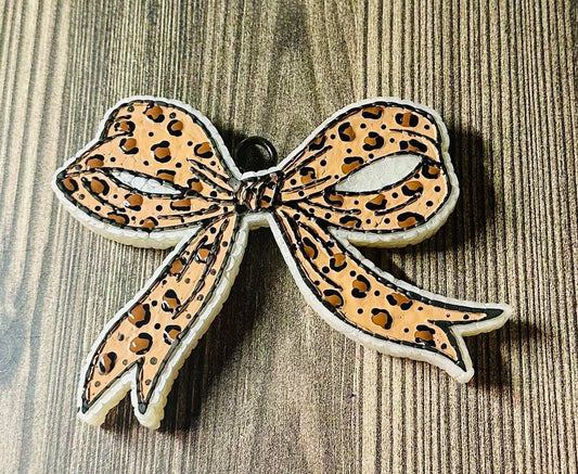 Leopard Bow - Copper Coconut