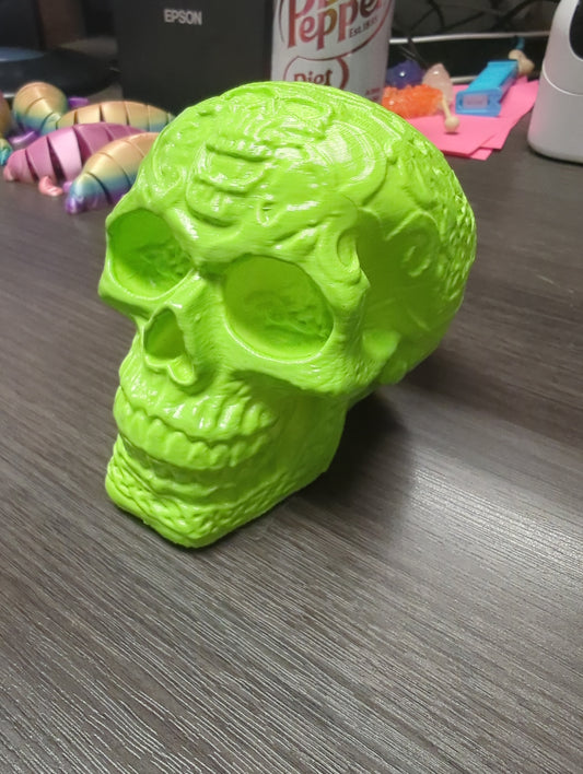 Large Green Skull