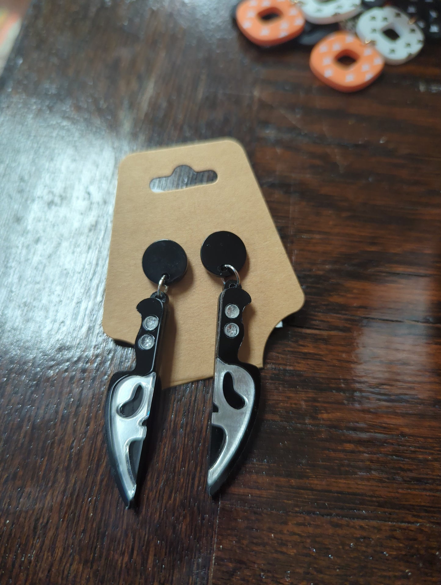 Scream Knife Earrings