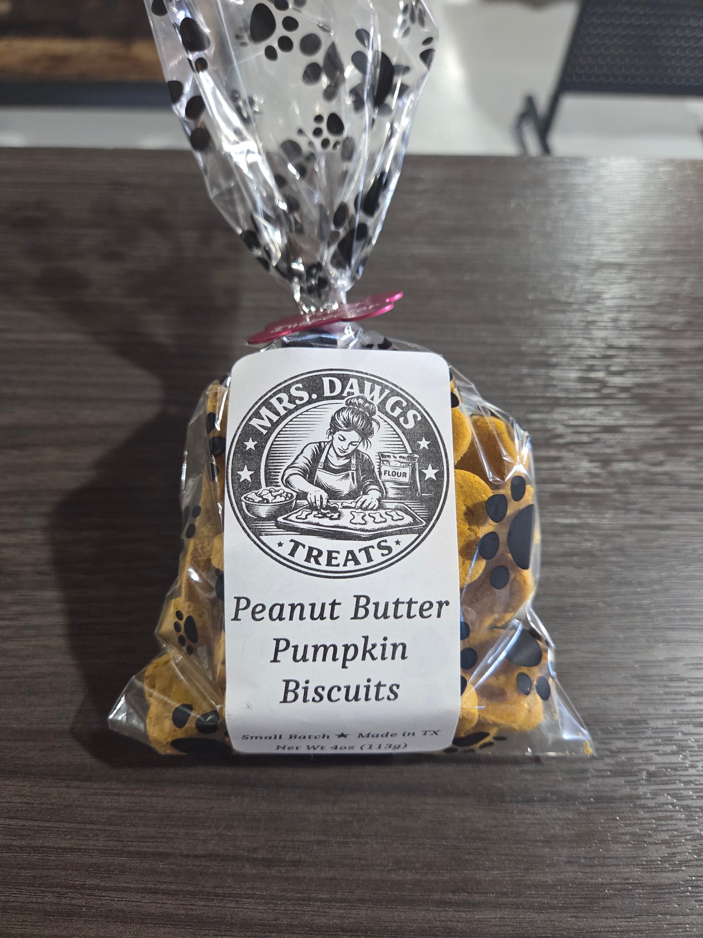 Peanut Butter Pumpkin Biscuits