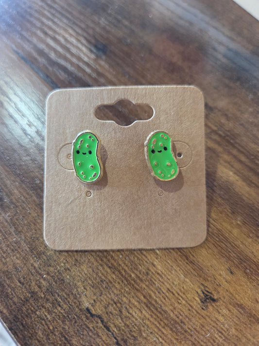 Pickle Earrings