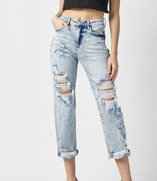 Risen HR Crop Boyfriend