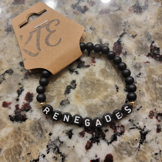 Renegades Beaded Bracelet