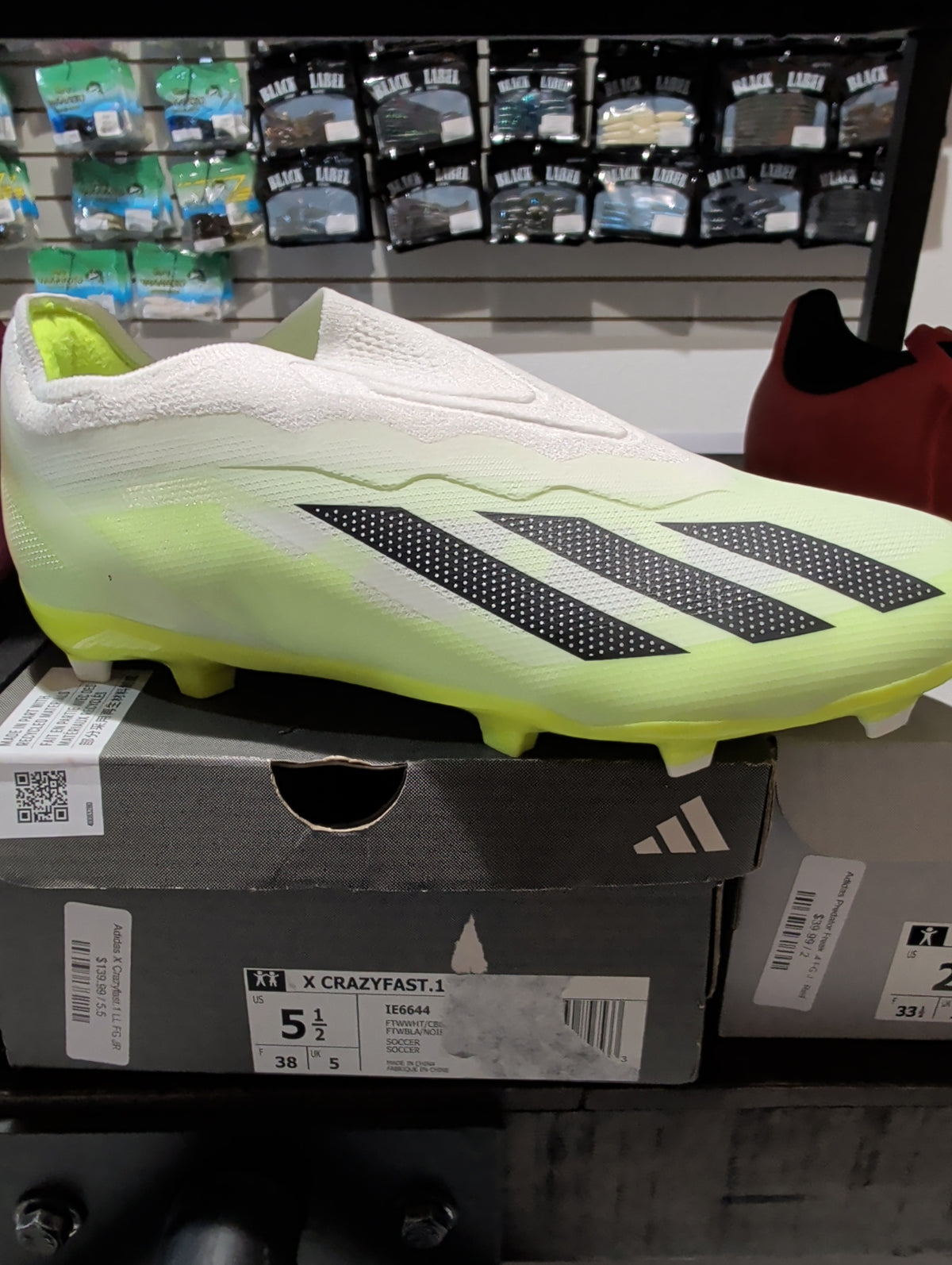 Adidas X CrazyFast .1 LL FG JR