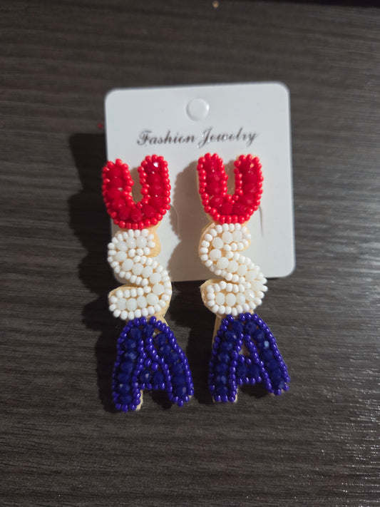 USA Beaded Post