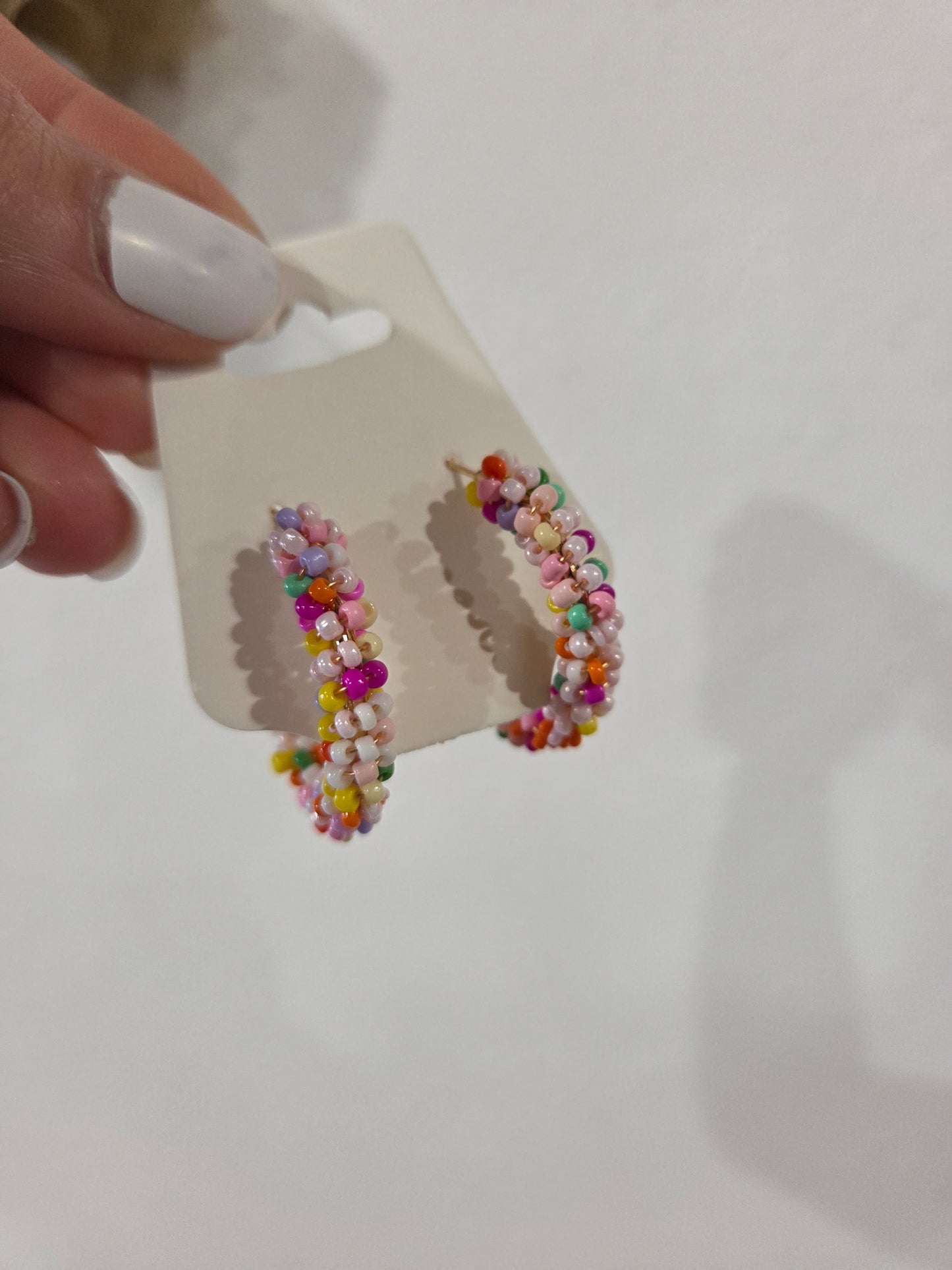 Sm Multi Bead Hoop
