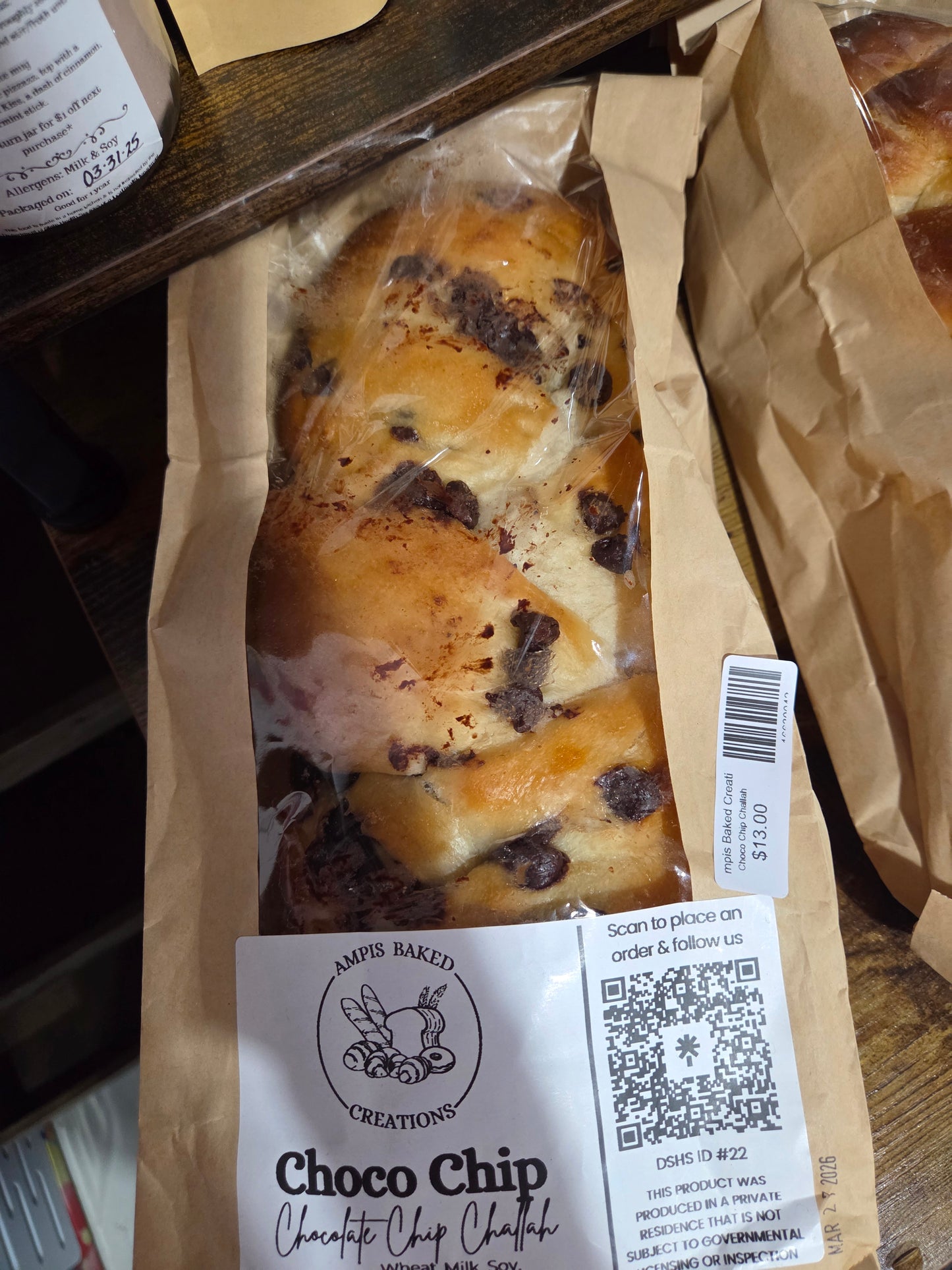 Choco Chip Challah