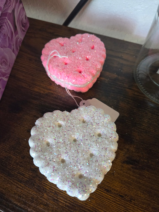 Heart Macaron Cookies