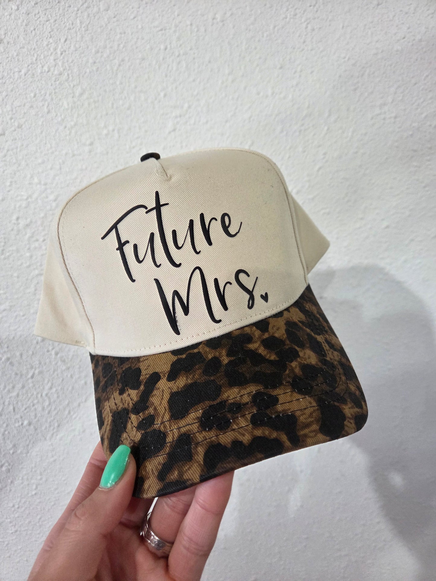 Future Mrs. Leopard Hat