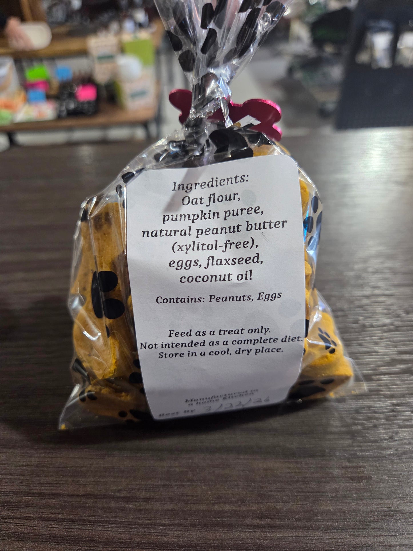 Peanut Butter Pumpkin Biscuits