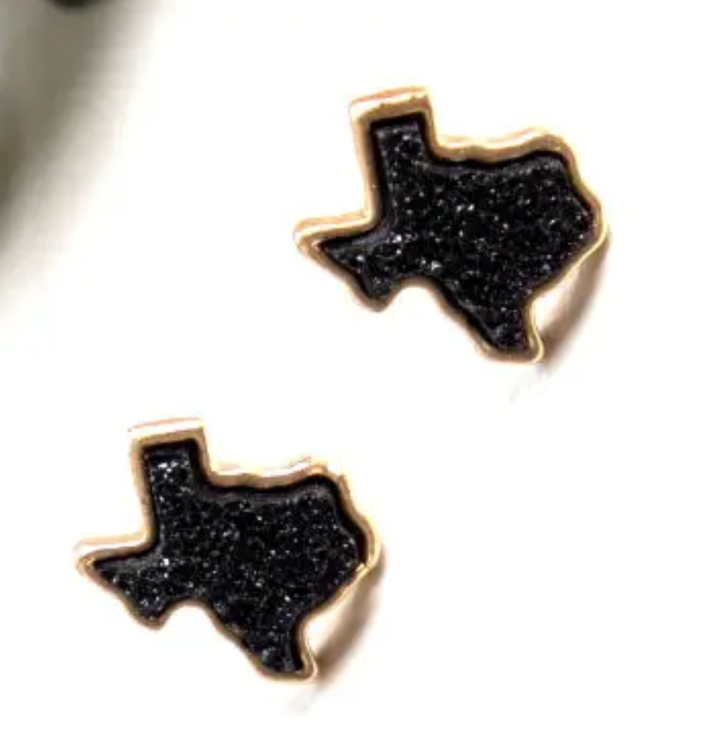 Druzy Texas - Black