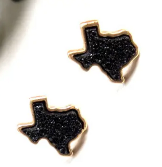 Druzy Texas - Black