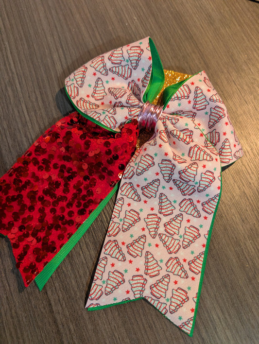 Sequin Christmas Cake