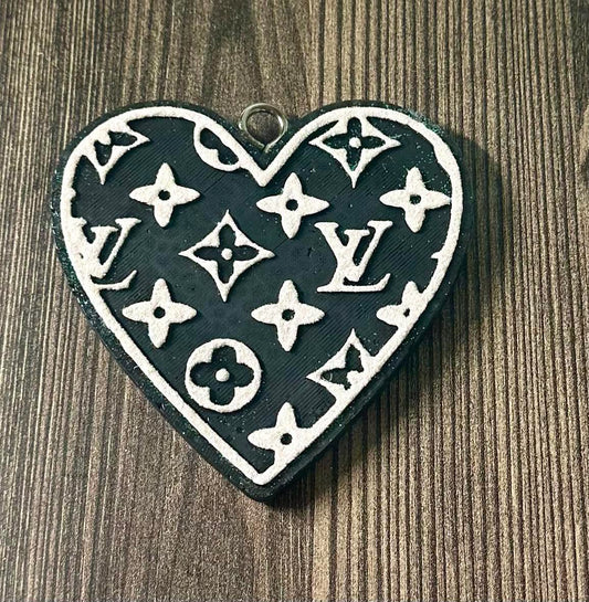 LV Heart - Mahogany Coconut