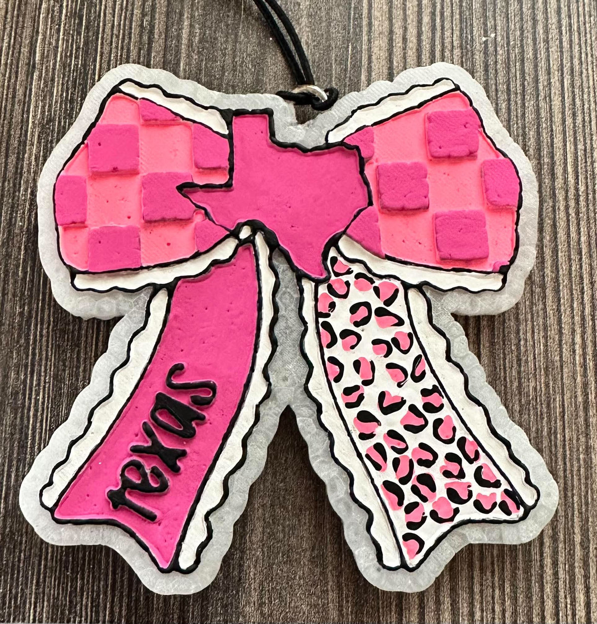 Pink TX Bow - Butt Naked
