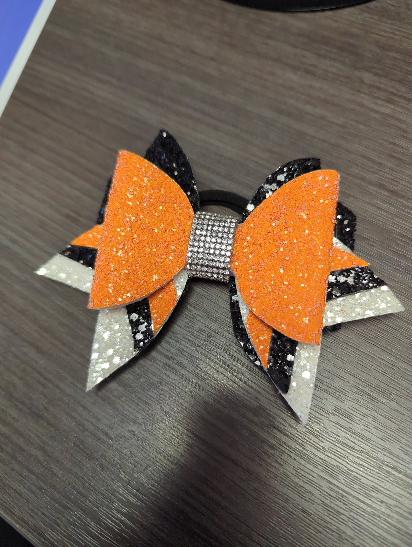 Glitter Cheer Bow