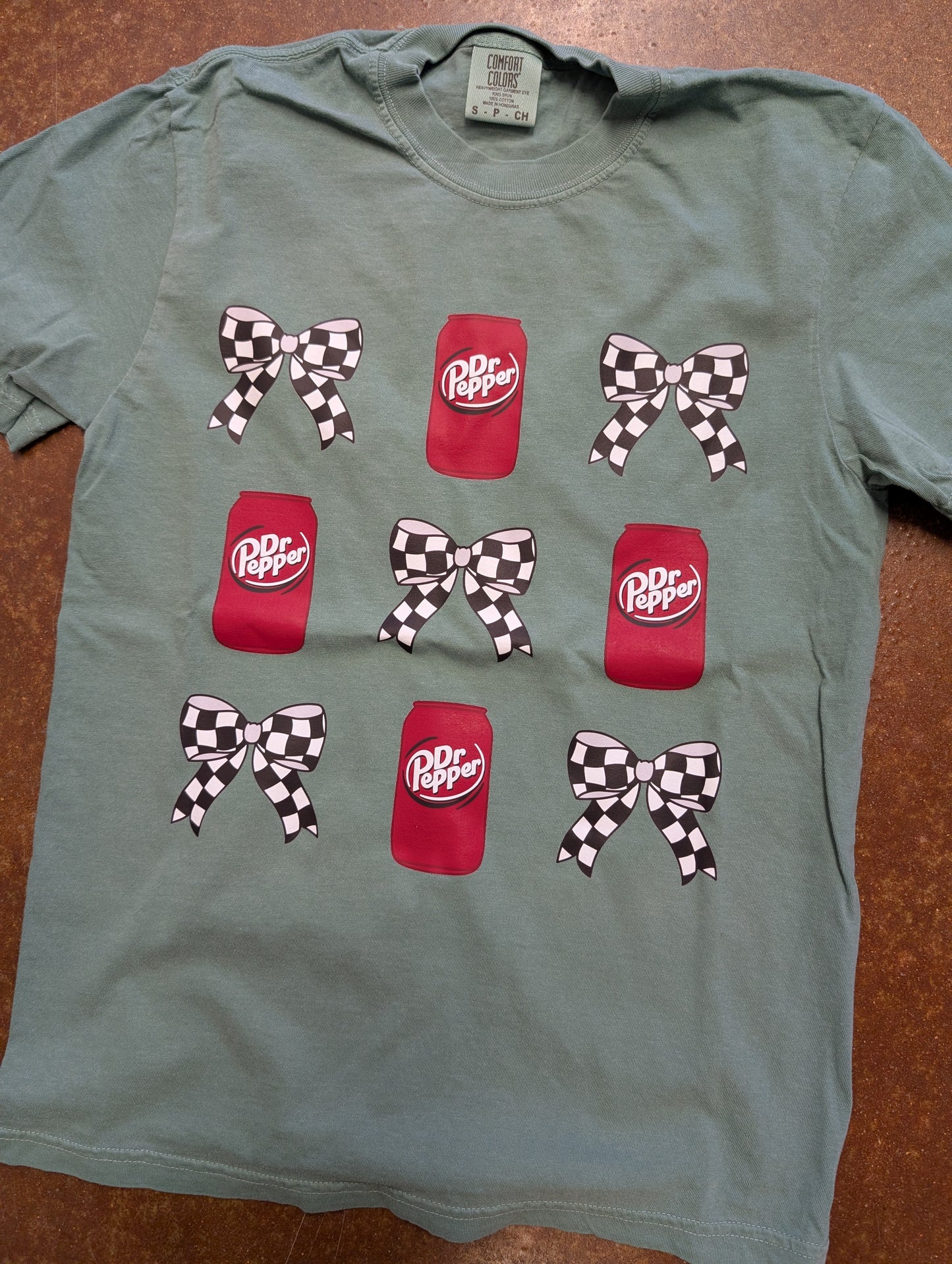 Dr Pepper Bow Tee