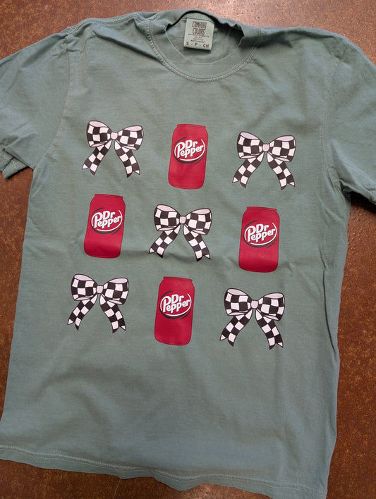 Dr Pepper Bow Tee