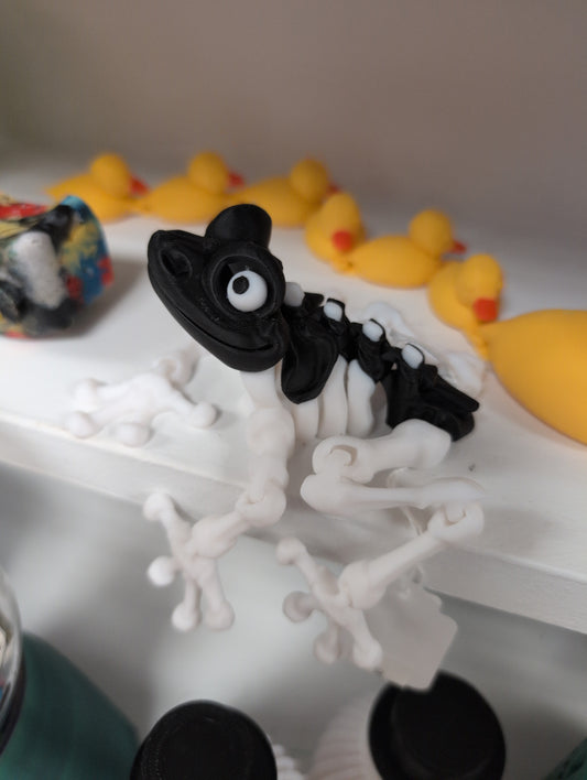 3D Skelton Frog