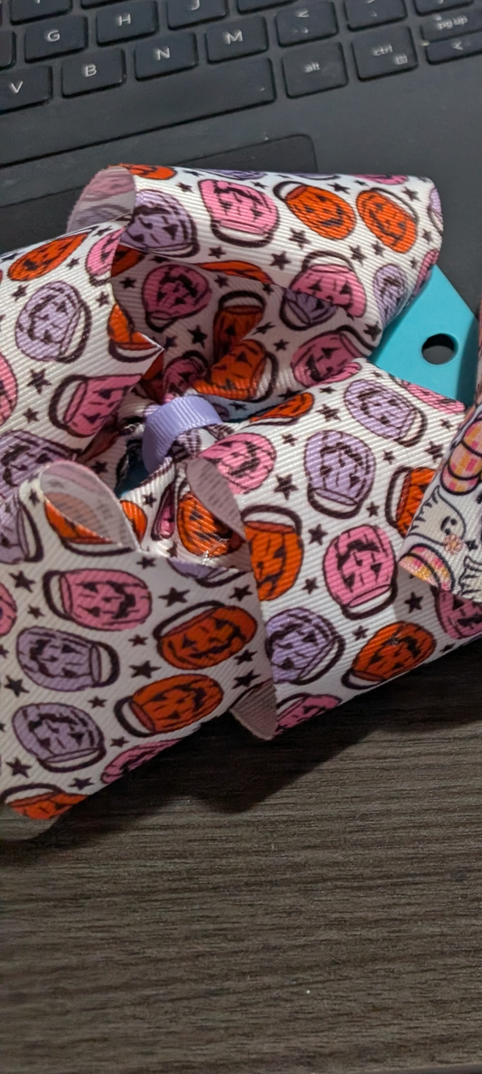 Pumpkin Basket Bow
