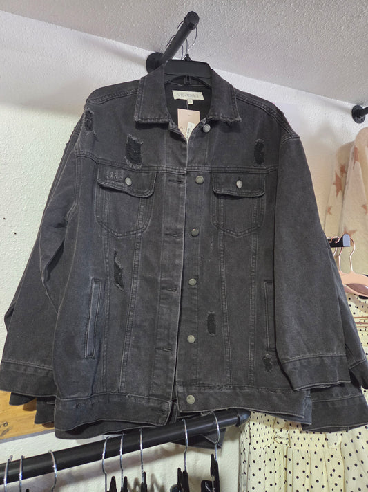 Black Denim Jacket