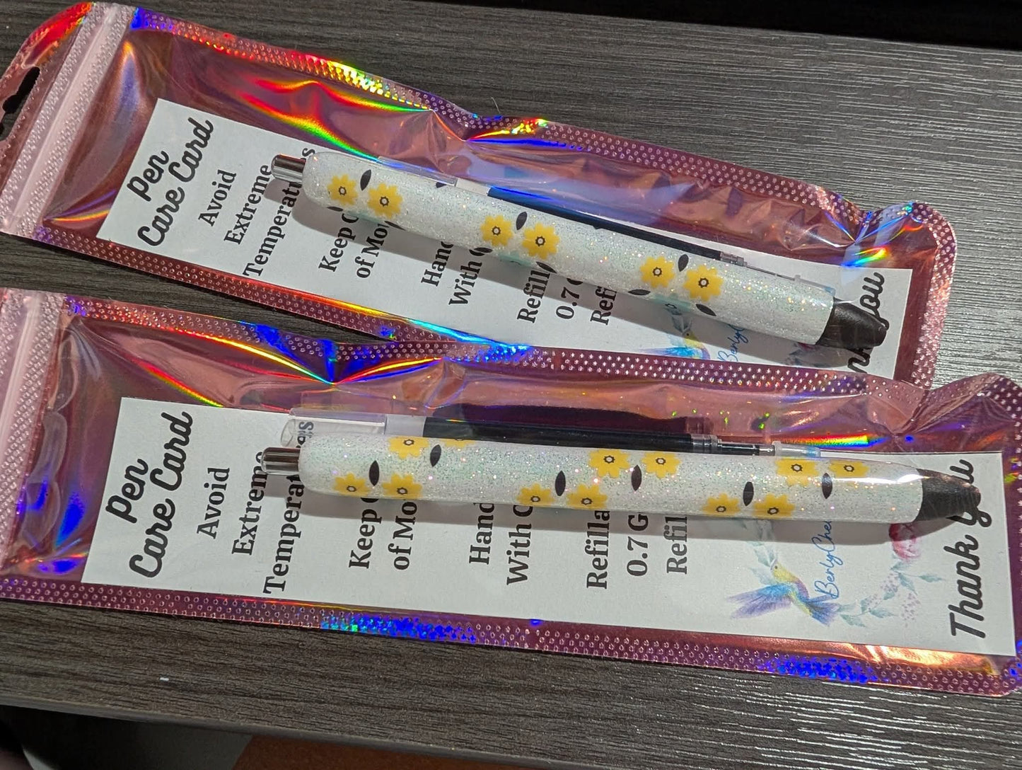 Floral Gel Pens