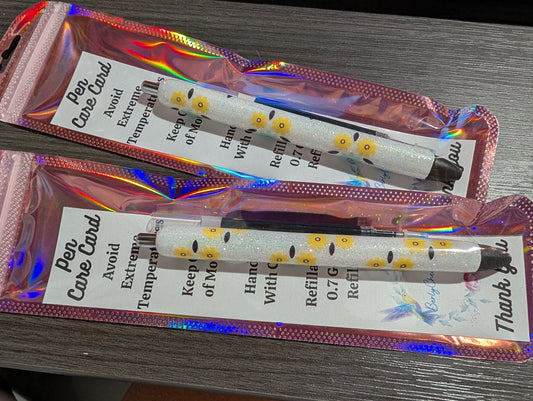 Floral Gel Pens