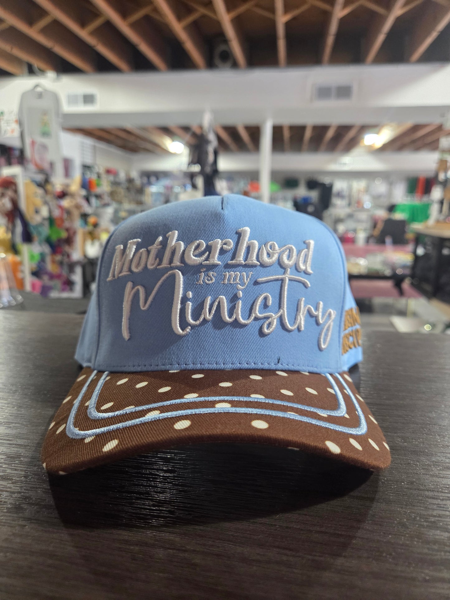 Motherhood Is My Ministry Hat