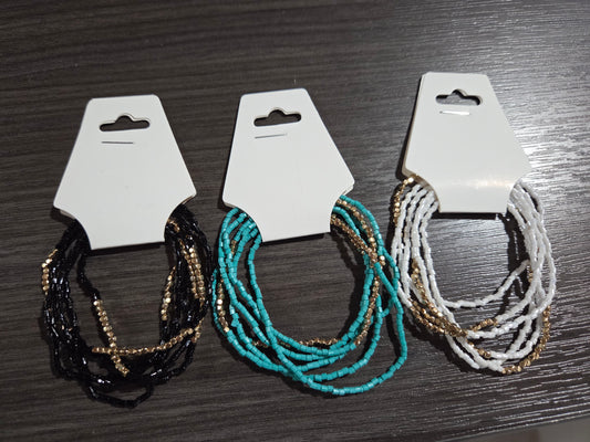 Waist Bead Bracelet Set