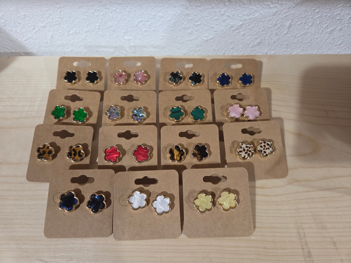 Leaf Clover Studs
