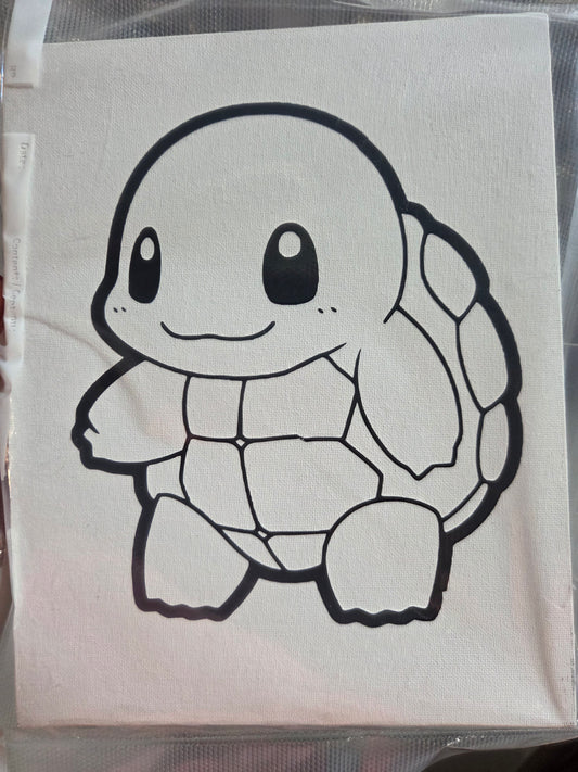8X10 Turtle Canvas