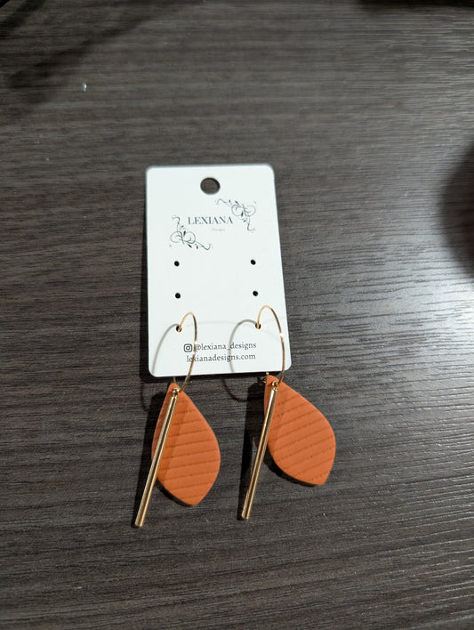 Orange/Gold Hoop