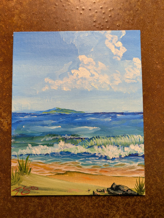 Beach Ocean Painting #2