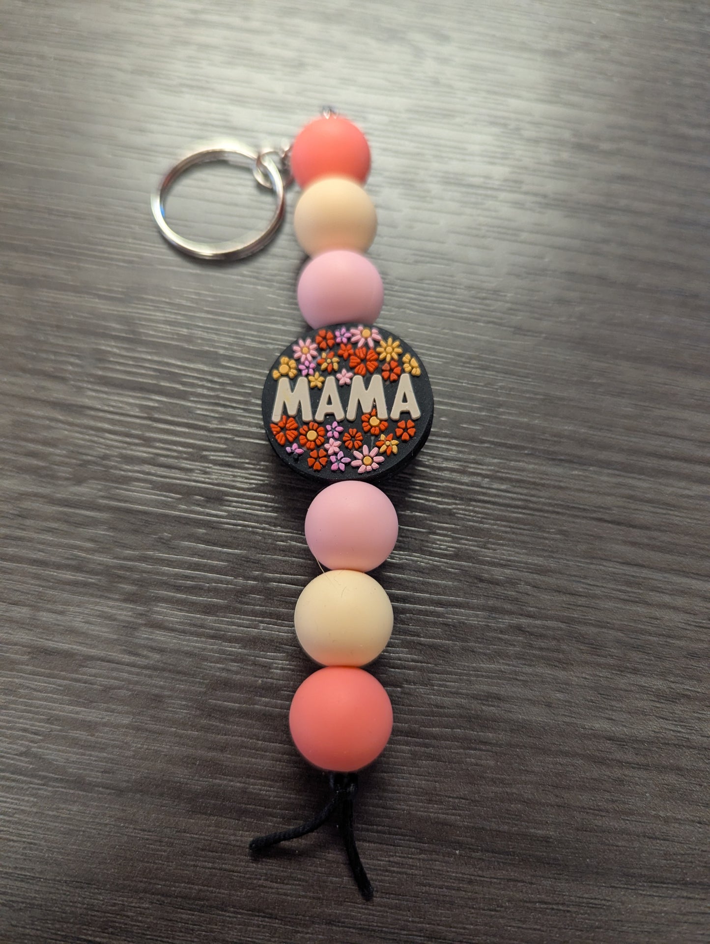 Mama Flower Keychain