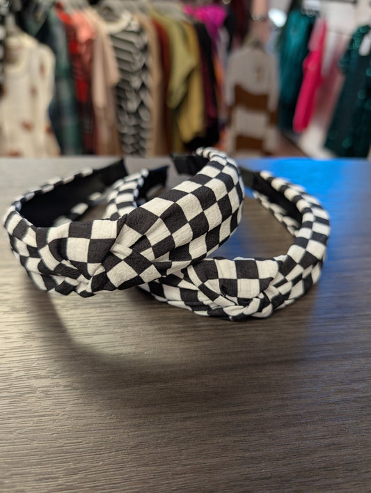 Checkered Headband