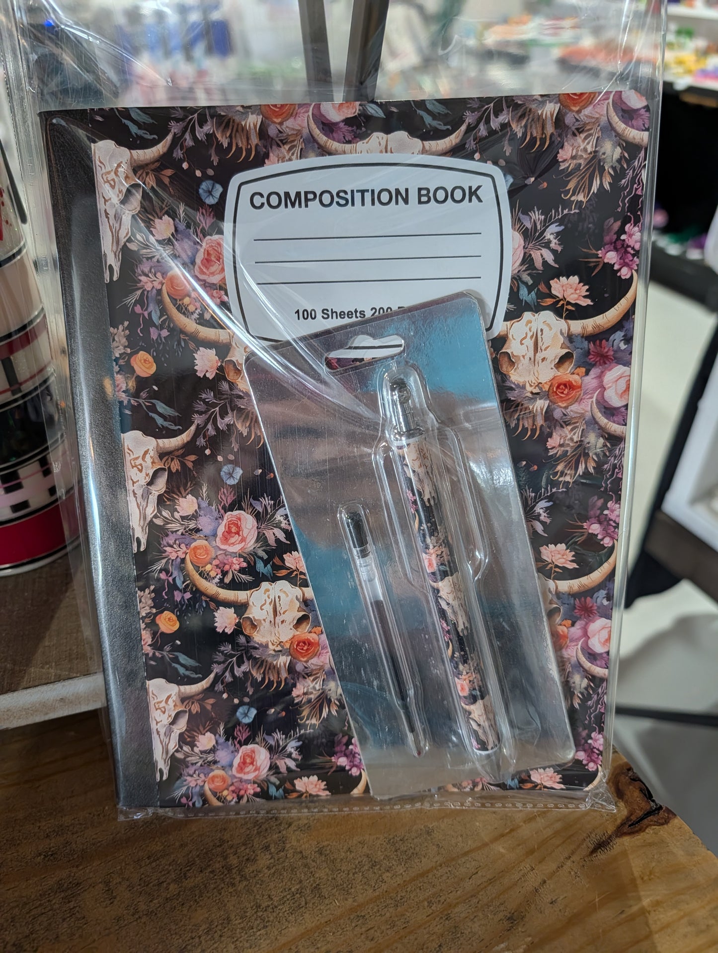 Composition Notebook w/ Pen