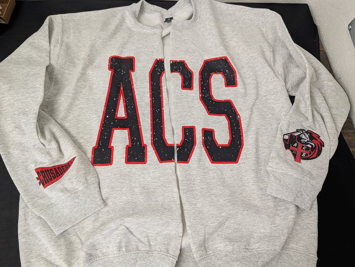 Mascot Sweatshirt Jacket