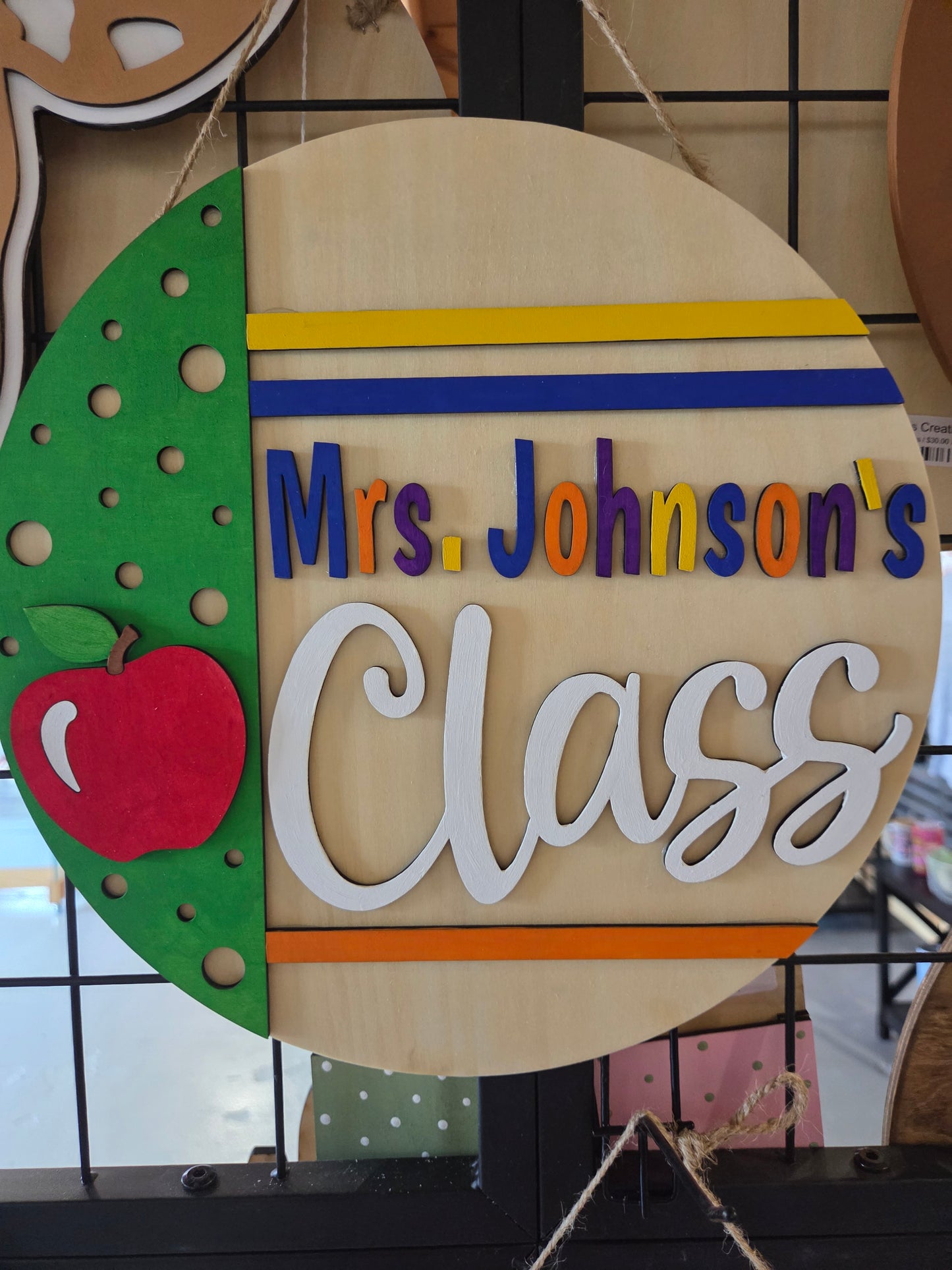 Teacher Door Signs