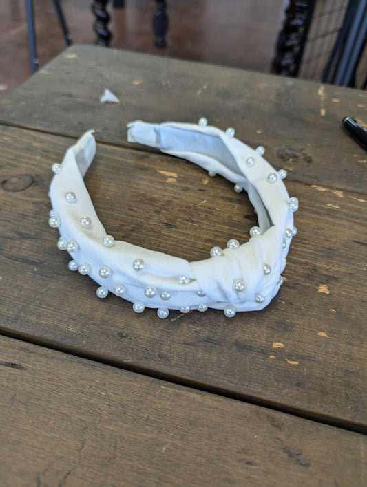 White Pearl Headband